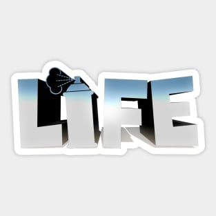 Graffiti is Life Sticker